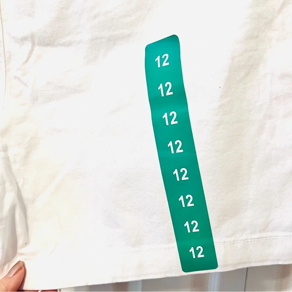 Gloria Vanderbilt-NWT-White Women's Bermuda Shorts-Women’s-Size 12 - Picture 7 of 13